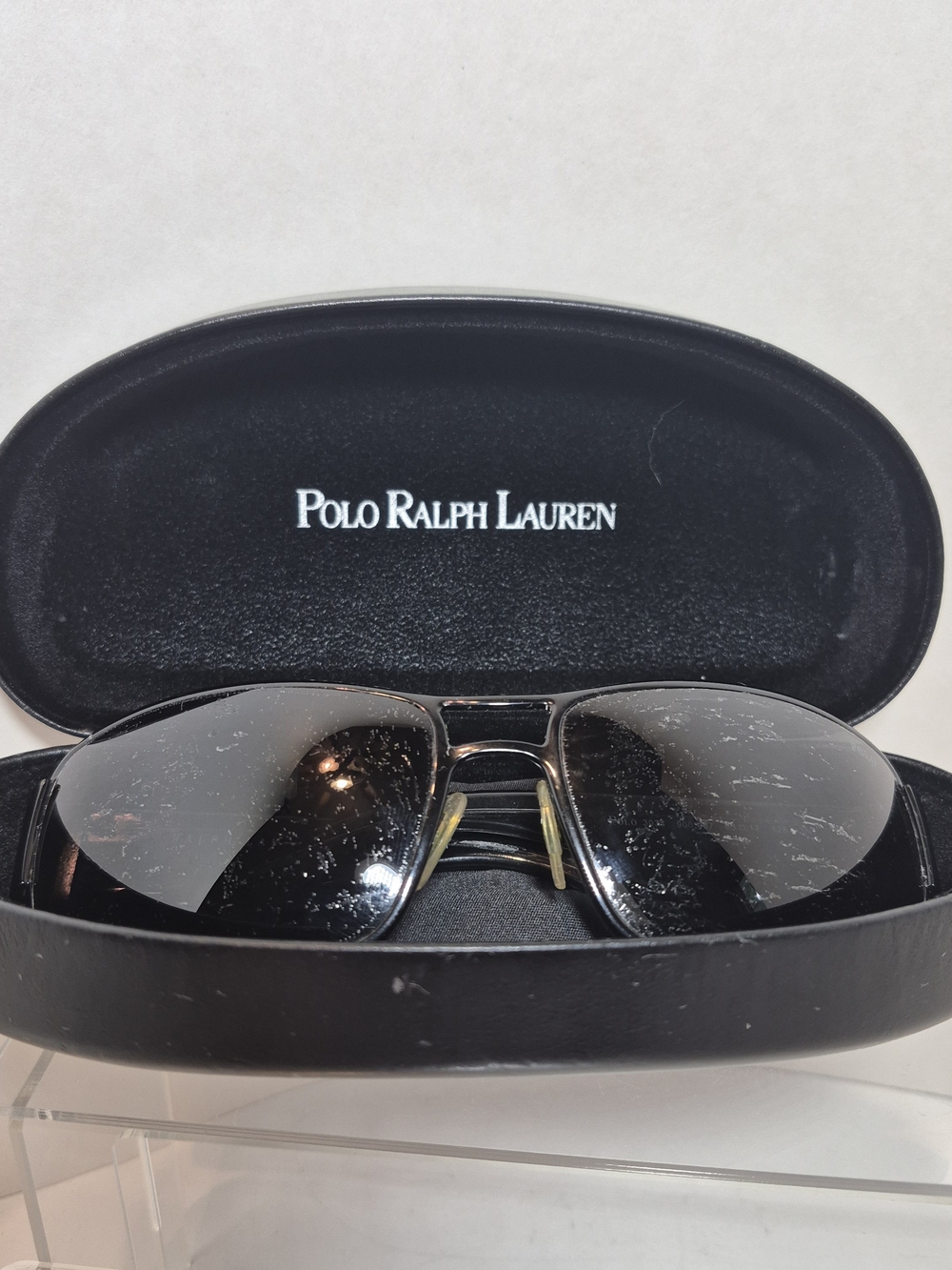 Ralph Lauren Polo 3034 900387 Aviator Black Sunglasses Frames 63-17-145 3N